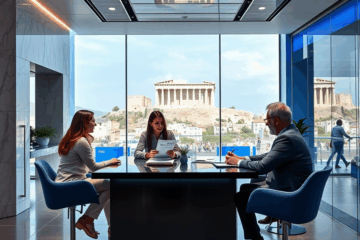 Εικόνα ενός ανθρώπου που λαμβάνει άμεσο δάνειο χωρίς χρονοτριβή.